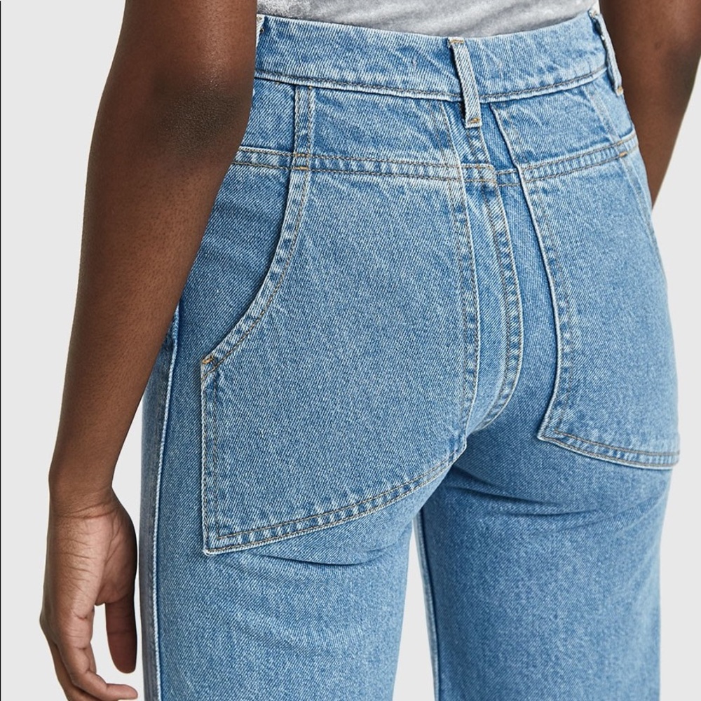 Eckhaus Latta classic wide leg jean EUC $290
